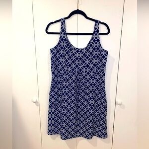 Jude Connally Womens Sleeveless Chain Print Mini Sundress
